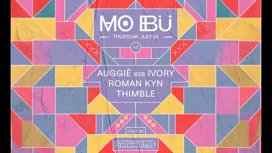 Cartel del evento STUDIO CLUB X MOBÜ