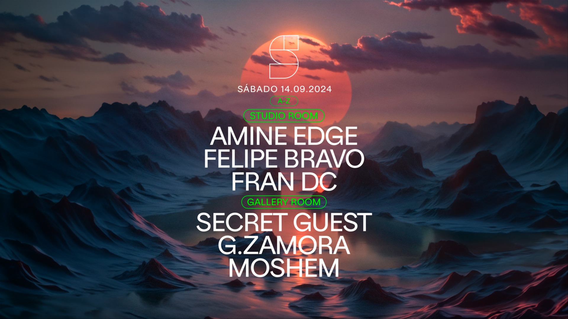 STUDIO present: AMINE EDGE / FELIPE BRAVO / FRAN DC / G. ZAMORA / MOSHEM image