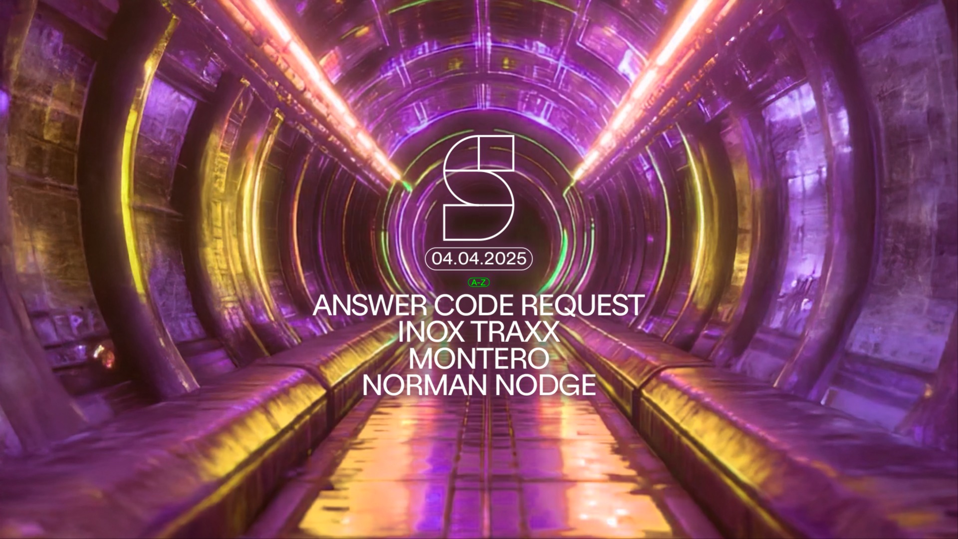 STUDIO present: ANSWER CODE REQUEST / INOX TRAXX / MONTERO / NORMAN NODGE image