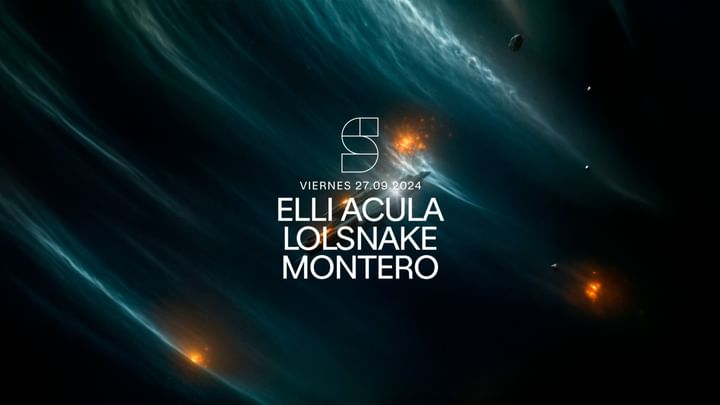 Cover for event: STUDIO present: ELLI ACULA / LOLSNAKE /MONTERO