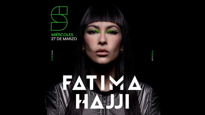 Cover for event: STUDIO present: FATIMA HAJJI