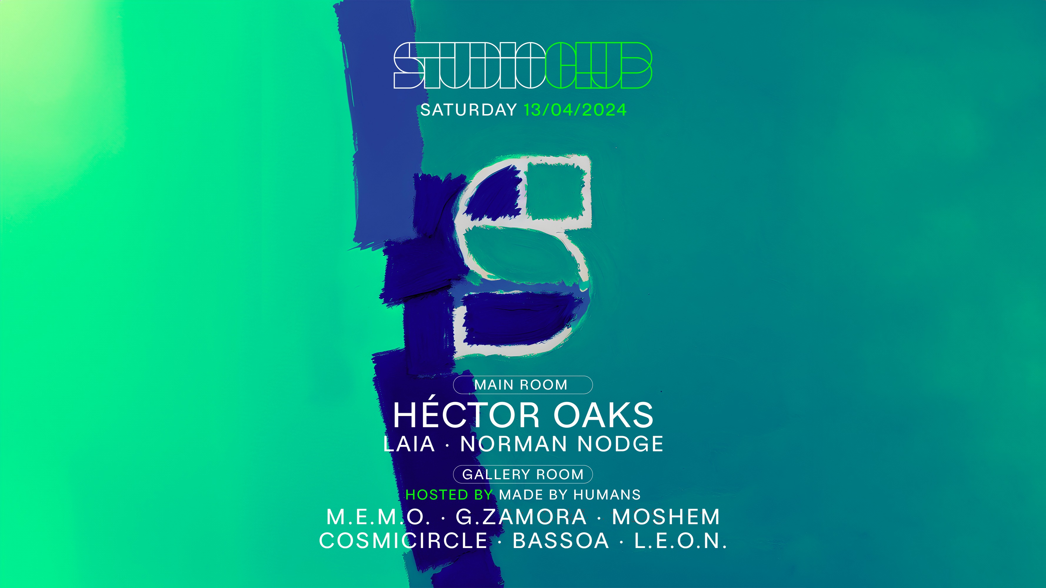 STUDIO present: HÉCTOR OAKS / MADE BY HUMANS image