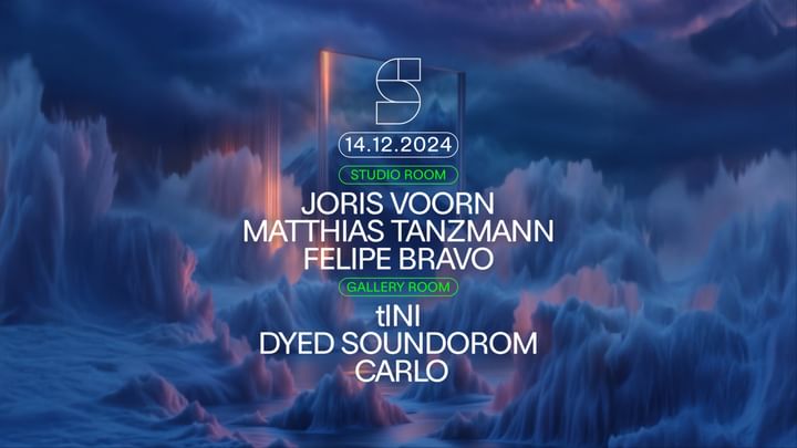 Cover for event: STUDIO present: JORIS VOORN / MATTHIAS TANZMANN / TINI & MORE