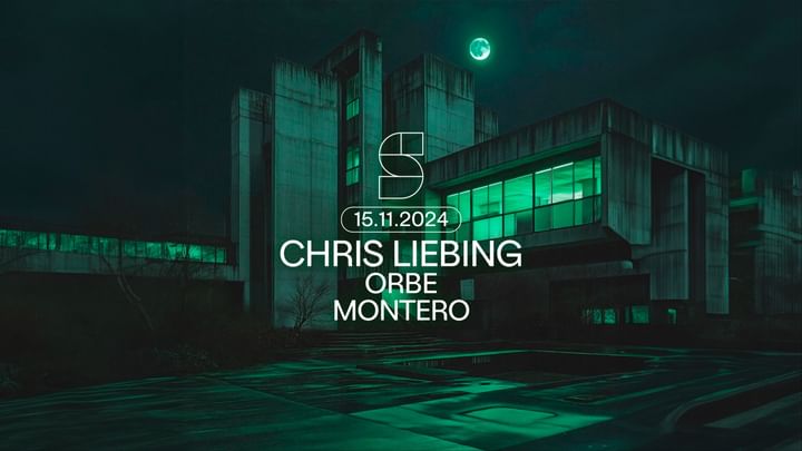 Cover for event: STUDIO present: CHRIS LIEBING / ORBE / MONTERO