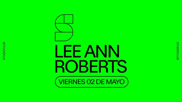 Cover for event: STUDIO present: LEE ANN ROBERTS