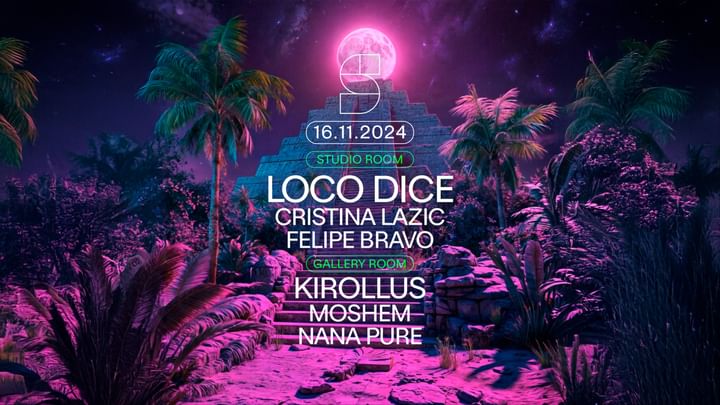 Cover for event: STUDIO present: LOCO DICE