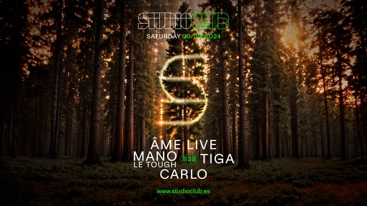 Cover for event: STUDIO present: AME LIVE & MANO LE TOUGH B2B TIGA