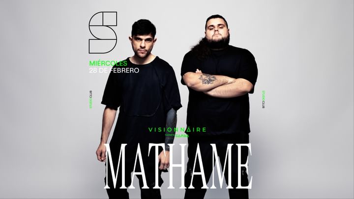 Cover for event: STUDIO present: MATHAME