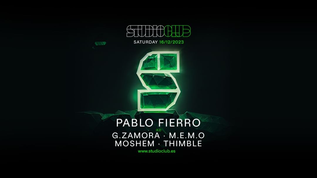 Cartell de l'esdeveniment STUDIO PRESENT: PABLO FIERRO