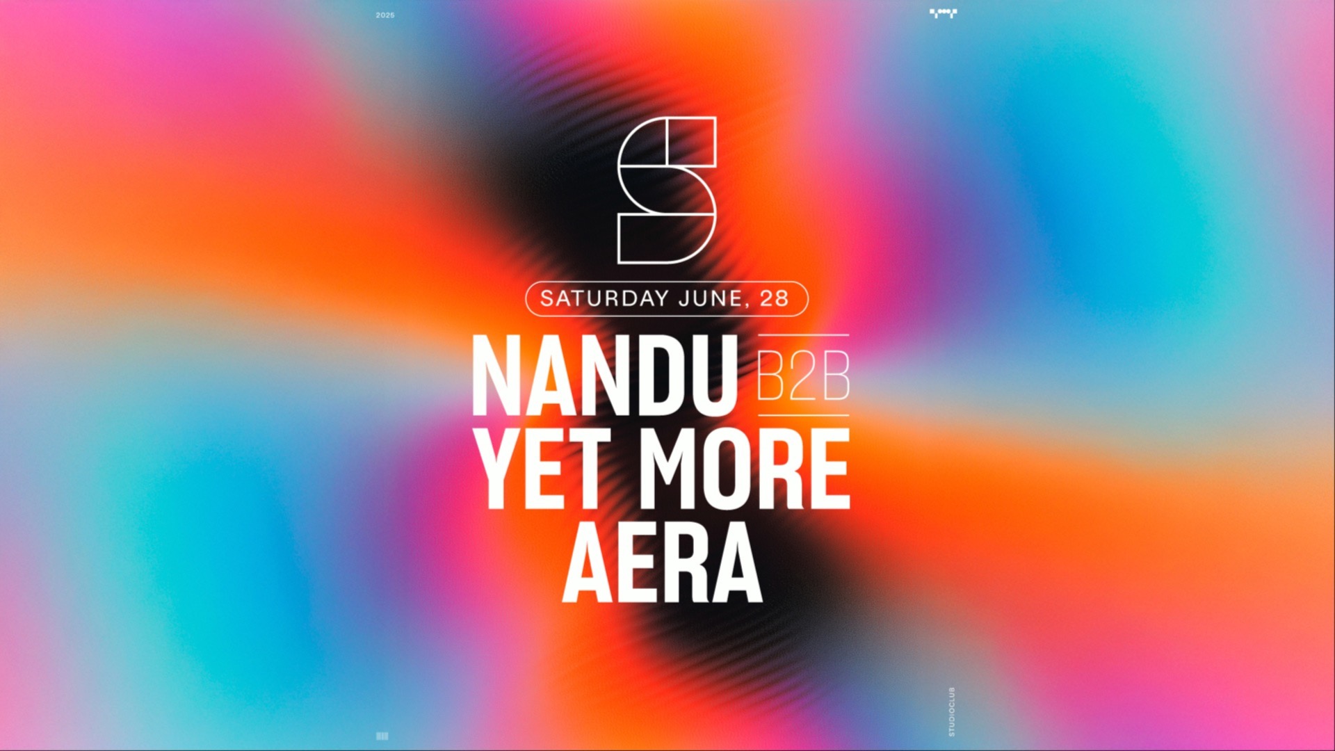 STUDIO presents: NANDU B2B YET MORE | AERA image