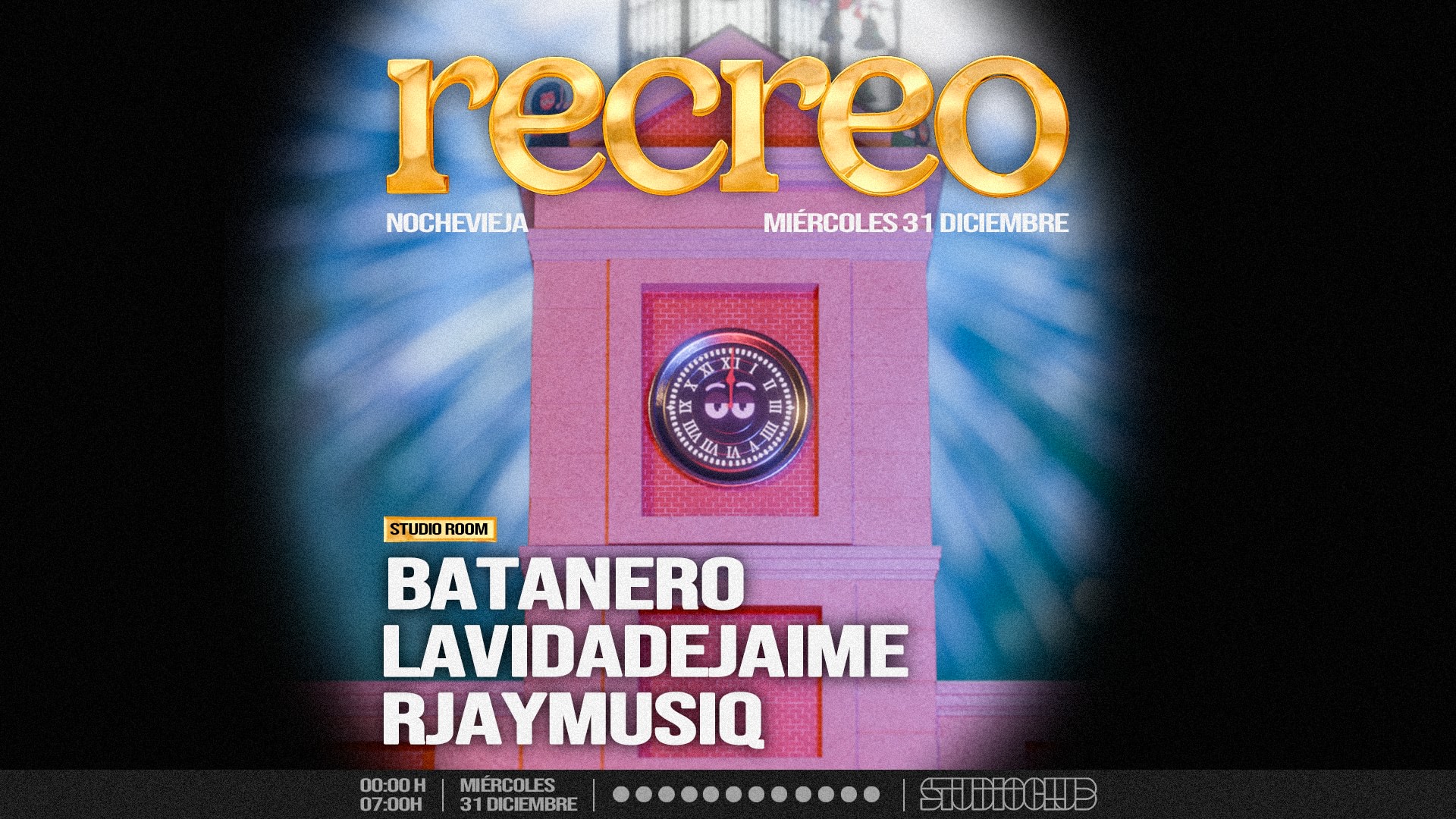 STUDIO x RECREO CON BATANERO, LAVIDADEJAIME Y RJAYMUSIQ image