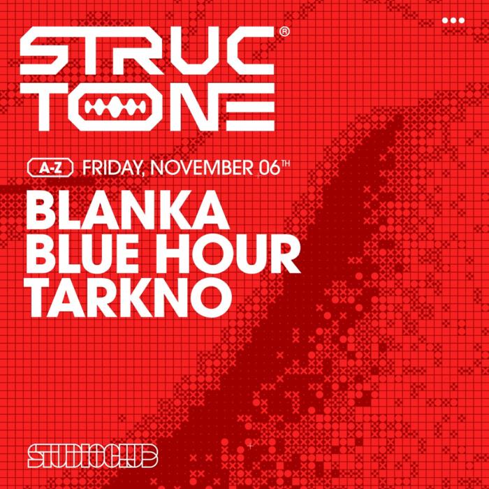 Cartel de Studio X Structone en Studio Club