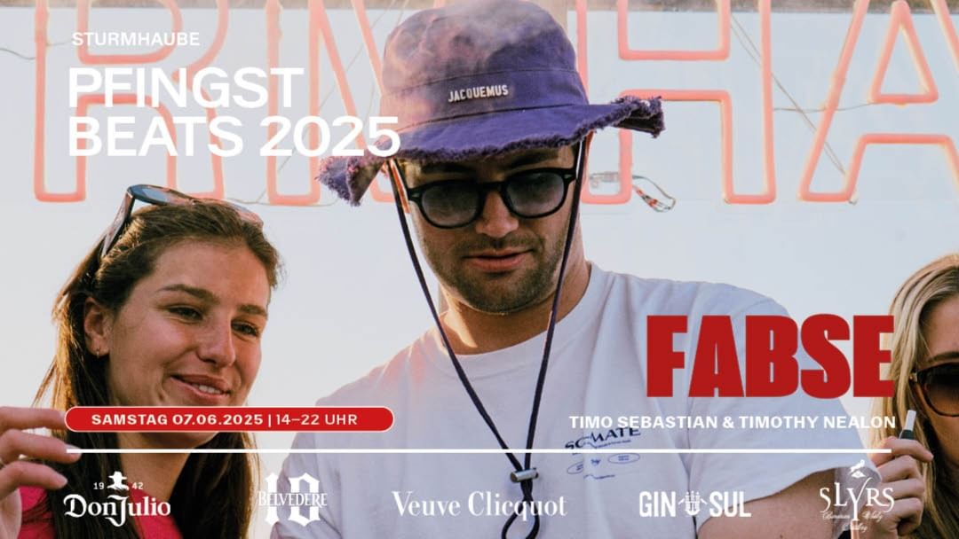 Couverture de l'événement STURMHAUBE PFINGST BEATS 2025 - Open Air - Samstag