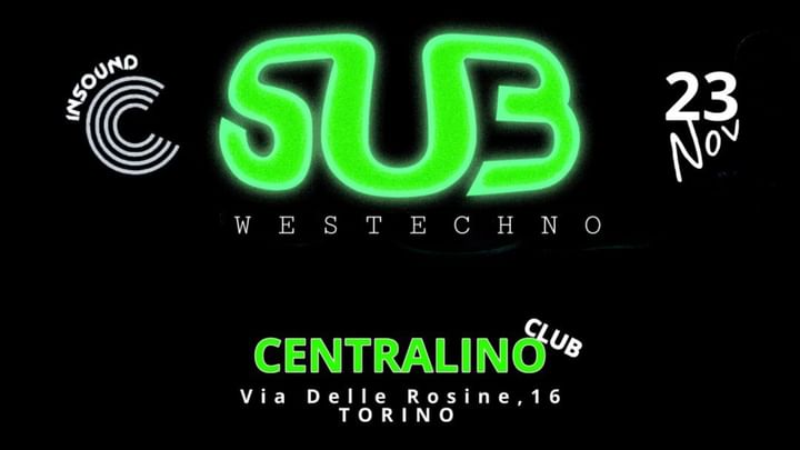 Cover for event: SUB Sound Underground Bass