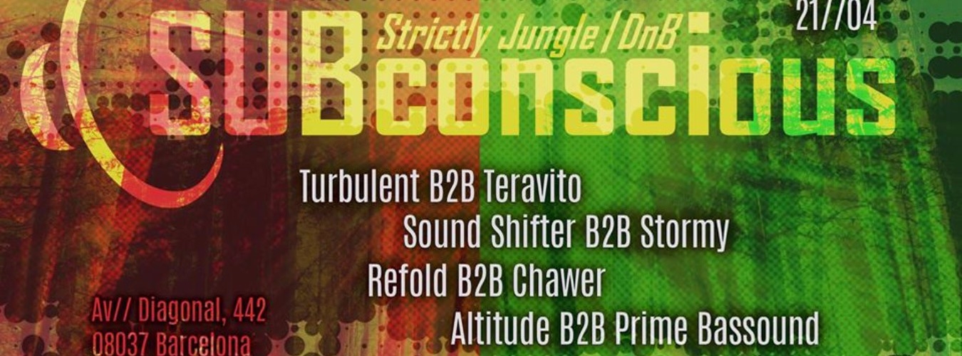 SUBconscious // Jungle Drum & Bass Spring Fiesta image