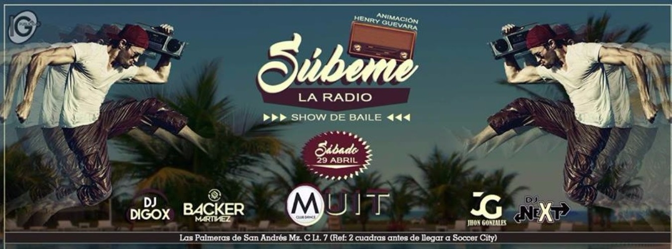 SÚBEME LA RADIO - SÁB 06 // MUIT CLUB image
