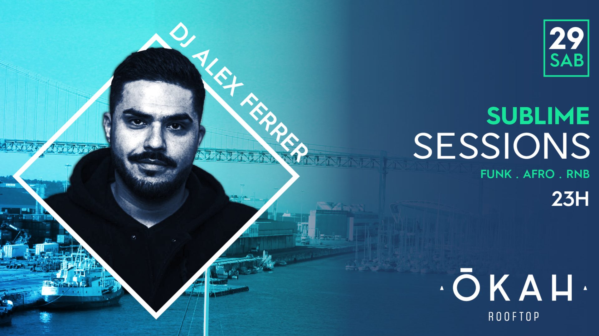 Sublime Sessions no OKAH Rooftop
