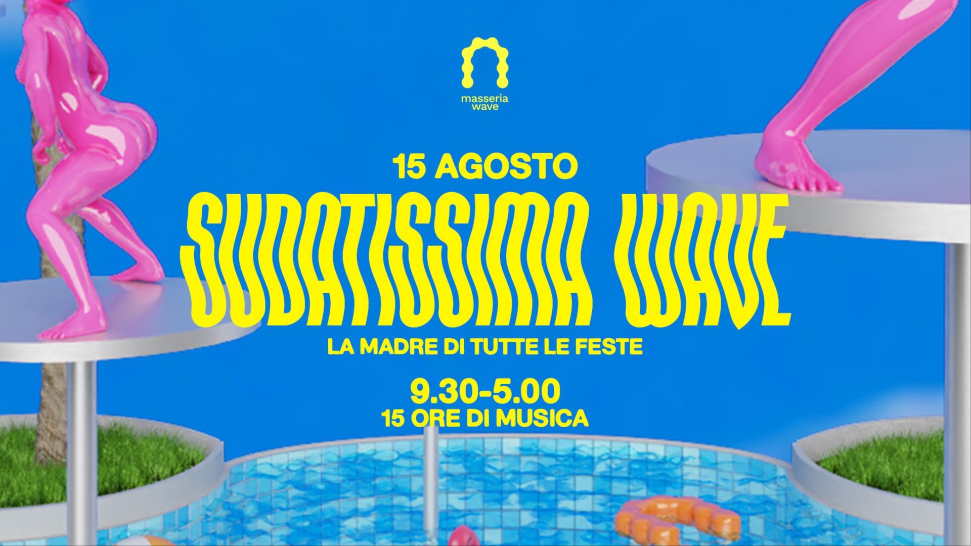 SUDATISSIMA WAVE-FERRAGOSTO w/ Luigi di Venere, Populous, Ava Hangar, Sypario & more image