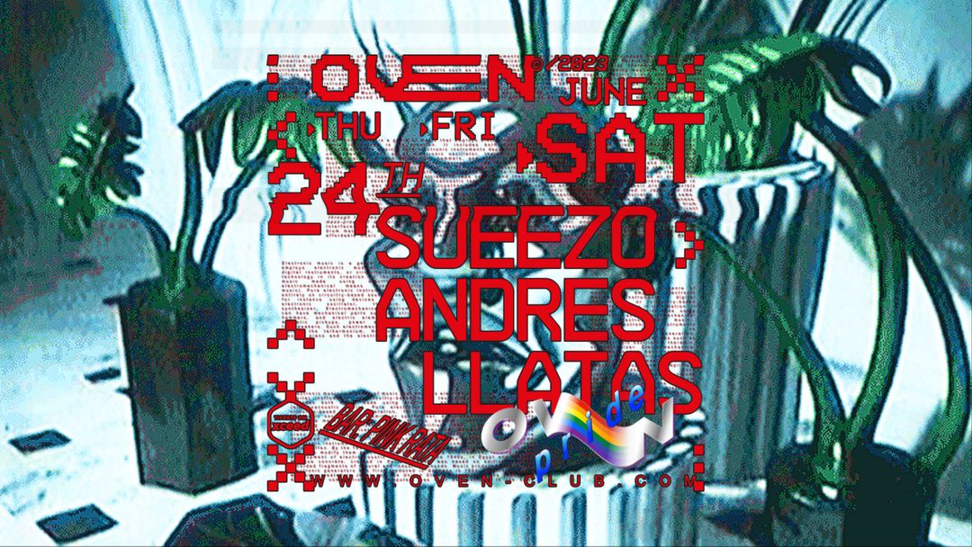 Couverture de l'événement Sueezo + Andres Llatas / Bar: Pink Rata