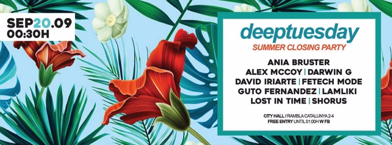 Summer Closing Party presented by Deeptuesday image