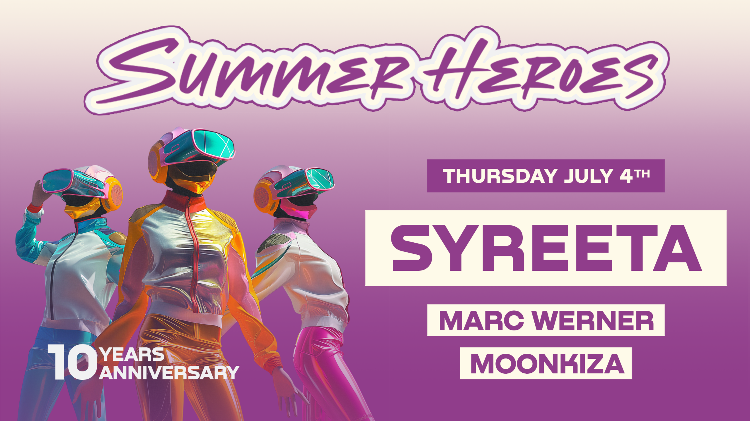 SUMMER HEROES - Open Air - Opening with SYREETA  image