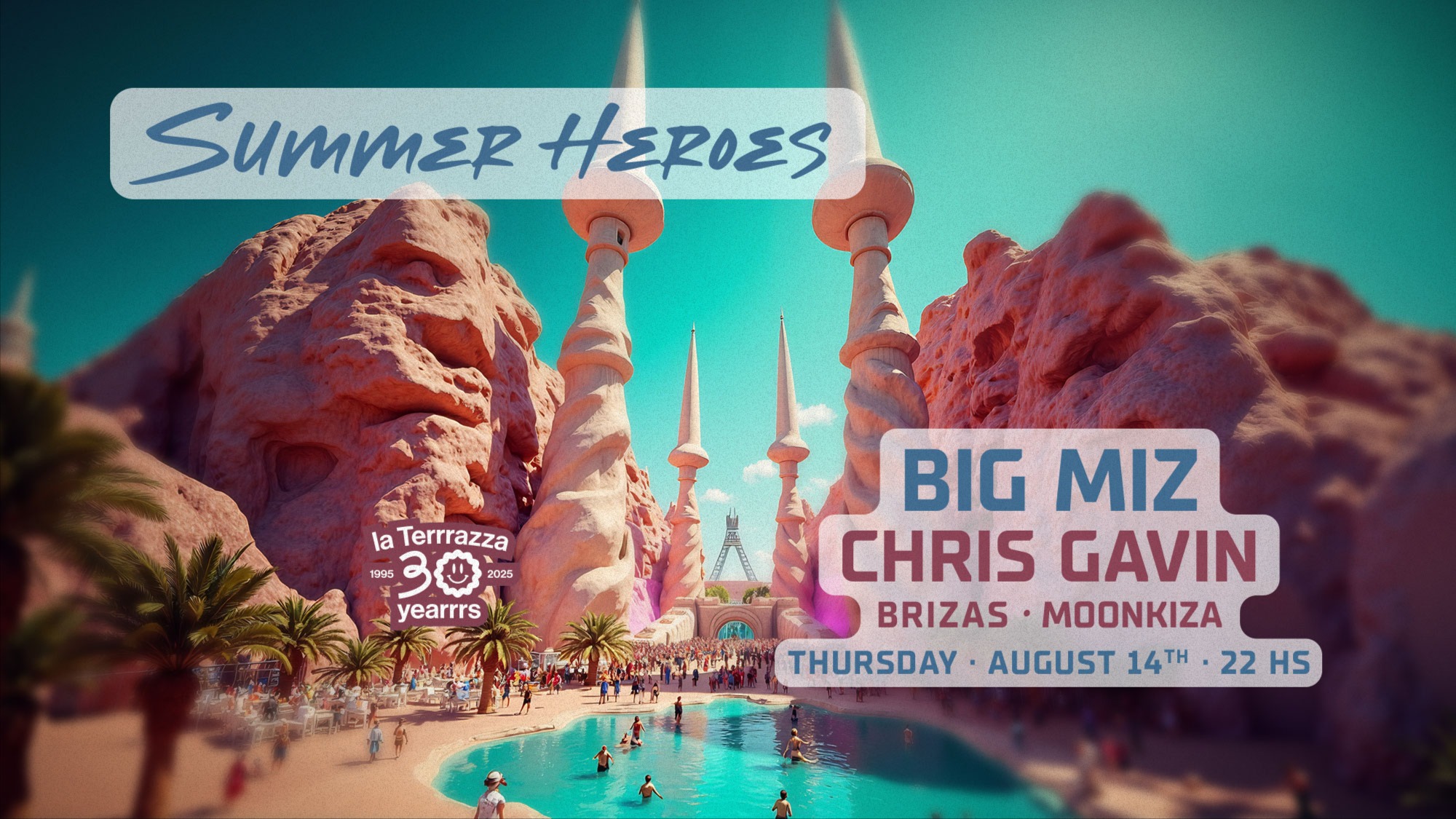SUMMER HEROES / Open Air with BIG MIZ - La Terrrazza image