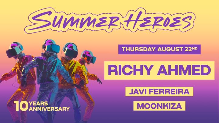 Cover for event: SUMMER HEROES - Open Air - with RICHY AHMED