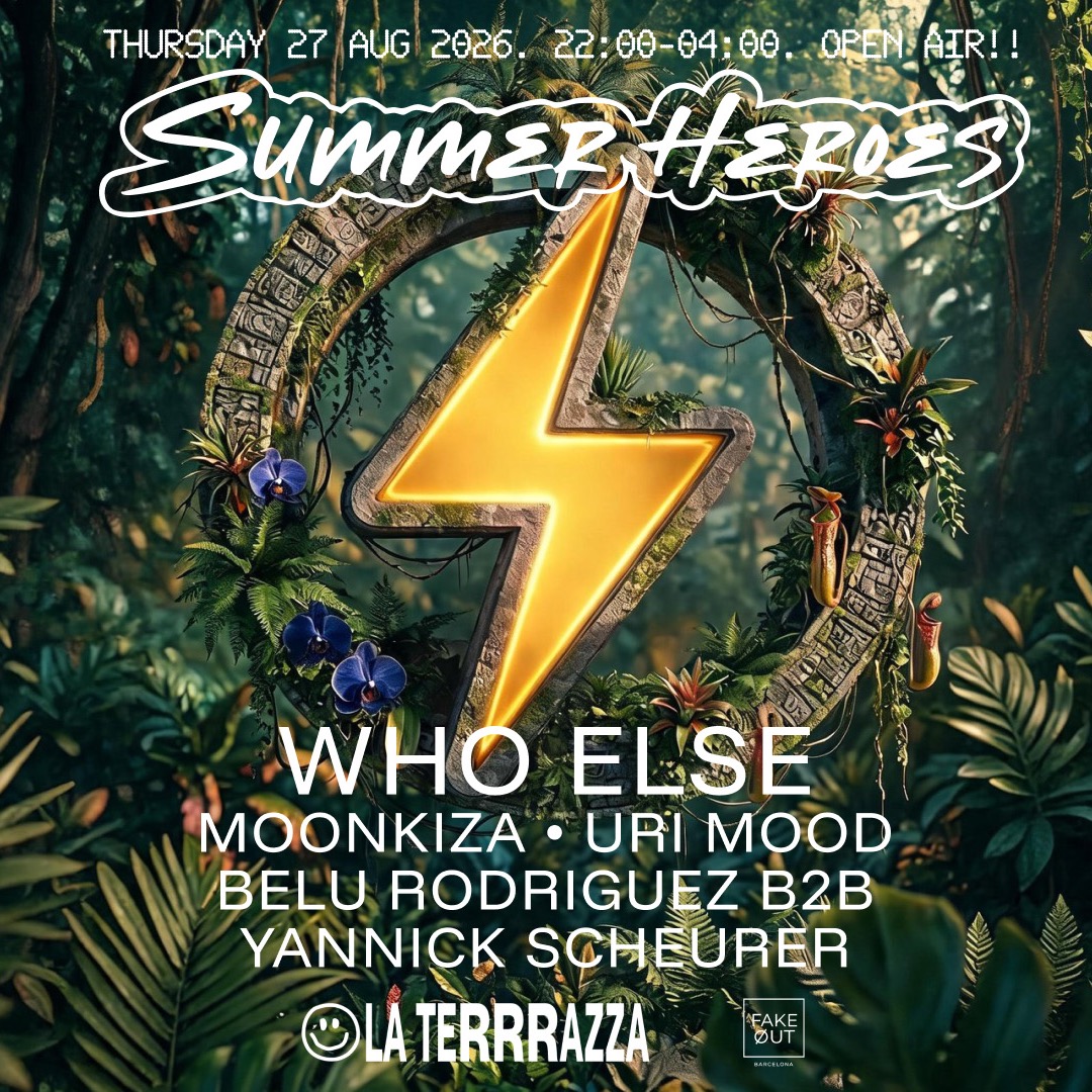 SUMMER HEROES: Open Air with WHO ELSE image
