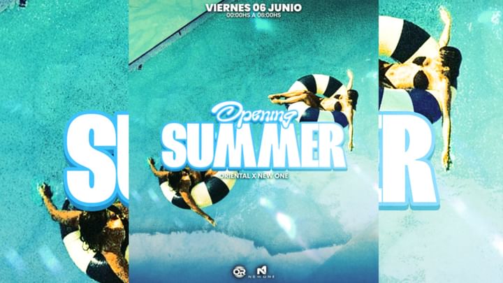 Cover for event: Summer Opening - Oriental X New One