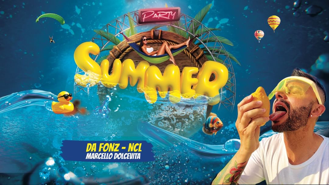 Cartel del evento SUMMER PARTY - MARTEDI' D'ITALIA