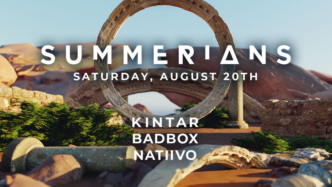 SUMMERIANS - August 20th event cover