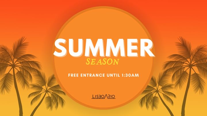 Cover for event: SummerSeason - FREE (men & women) until 1:30am | Ground Floor
