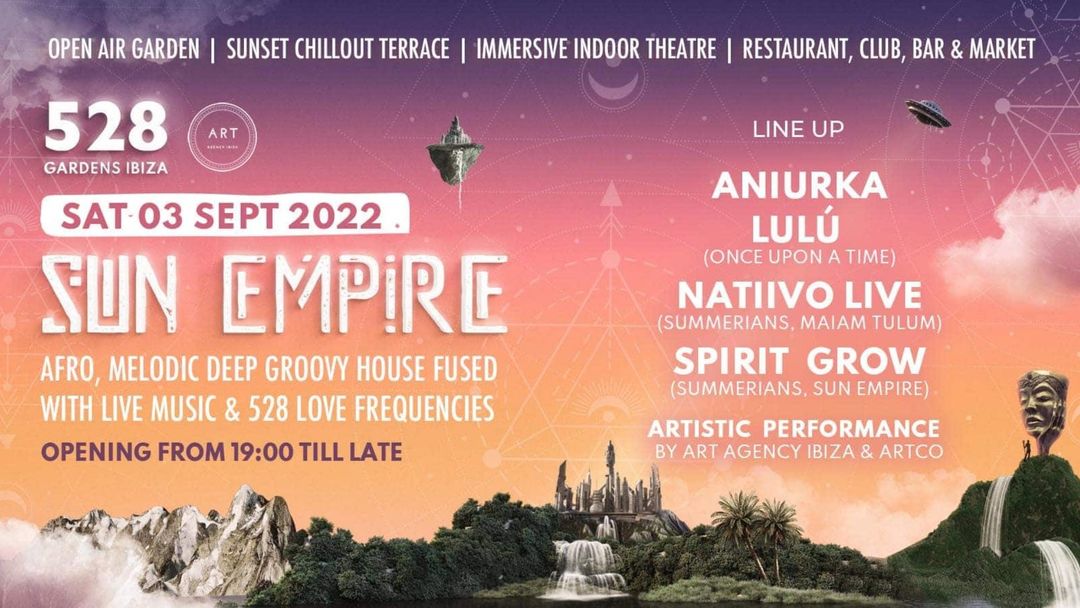 Sun Empire event cover
