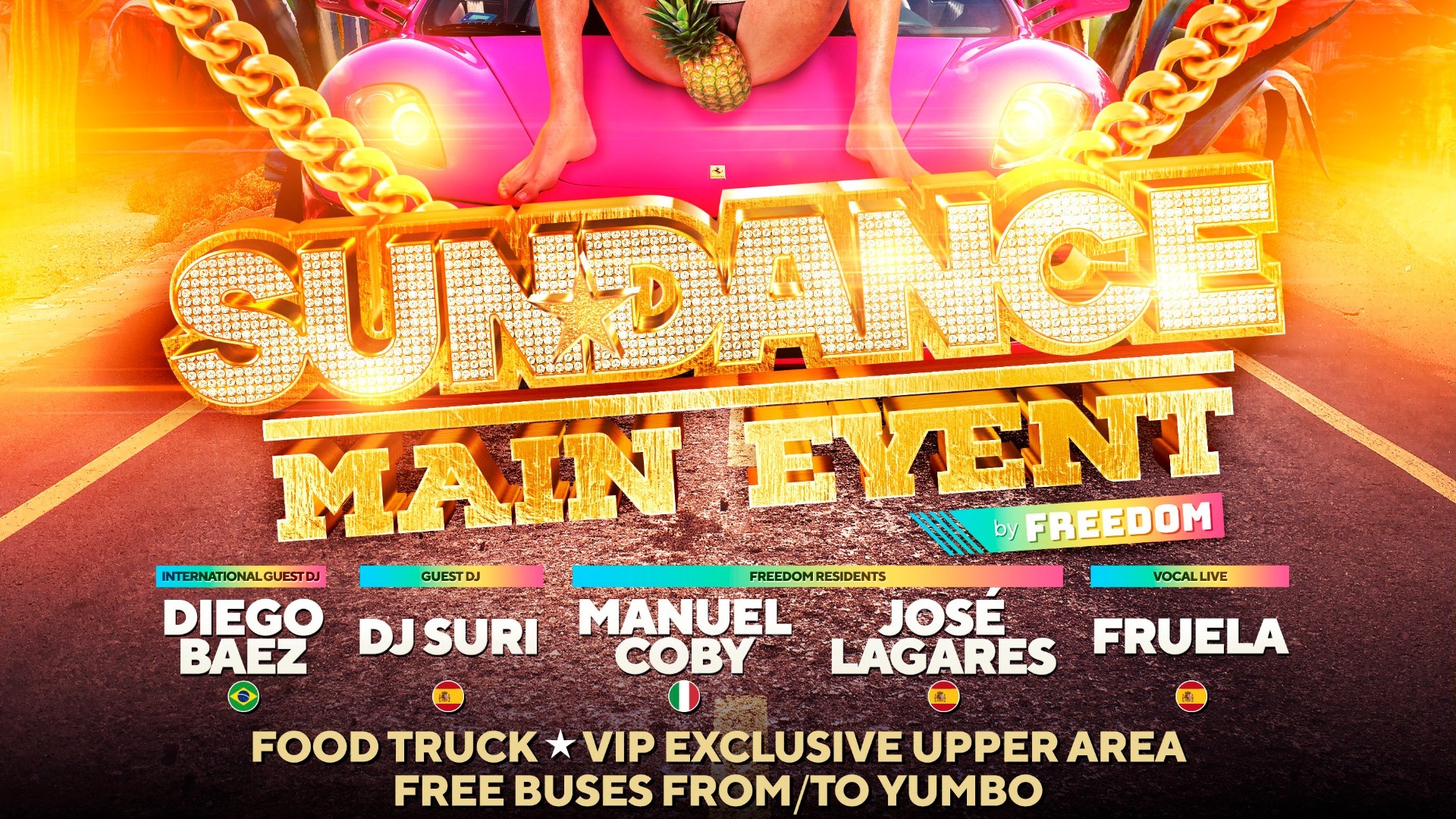 SUNDACE -  MAIN EVENT PARTY - Official Event Maspalomas Pride By Freedom 2022 image