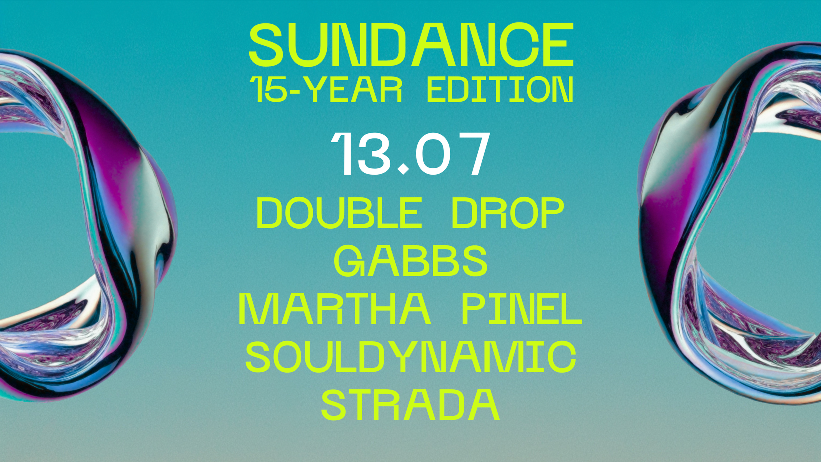 SUNDANCE | 13.07 | 15th YEARS EDITION image