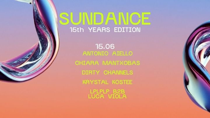 Cover for event: SUNDANCE | 15.06 | 15th YEARS EDITION