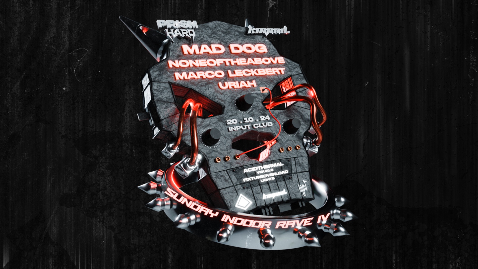 SUNDAY INDOOR RAVE by PRISM & KOMPOUND image