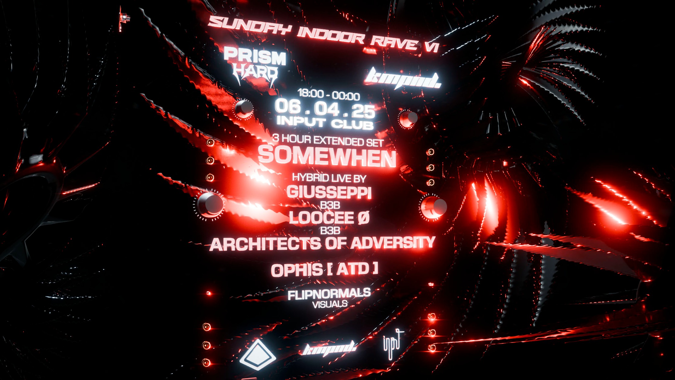 SUNDAY INDOOR RAVE by PRISM & KOMPOUND pres SOMEWHEN image