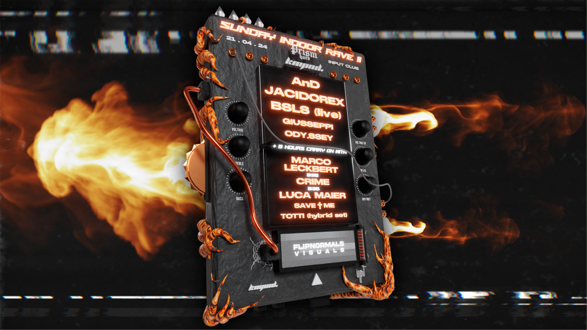 ‘SUNDAY INDOOR RAVE II’ [11 HRS] by PRISM &amp; KOMPOUND image