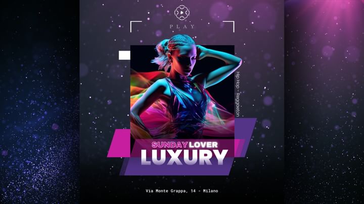 Cover for event: SUNDAY LOVER LUXURY