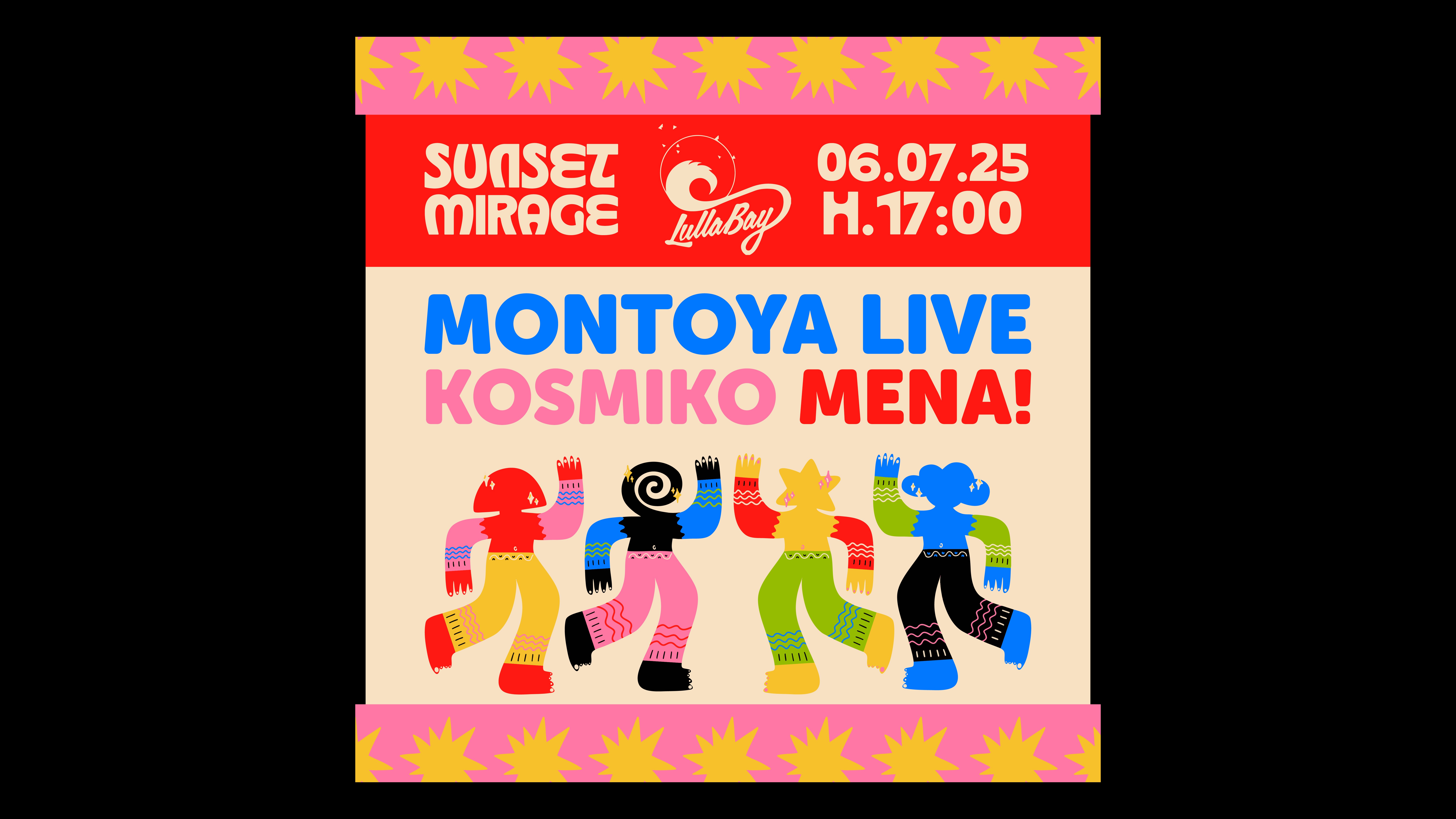 SUNDAY LULLABAY with Montoya/Kosmiko/Mena la festa image