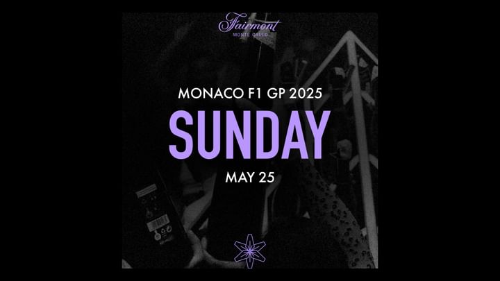 Cover for event: SUNDAY MAY 25TH • LILLY'S CLUB • MONACO GRAND PRIX