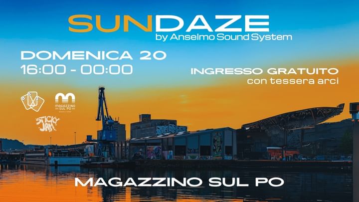 Cover for event: SUNDAZE by Anselmo Sound System