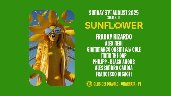 Cover for event: SUNFLOWER @ CDD