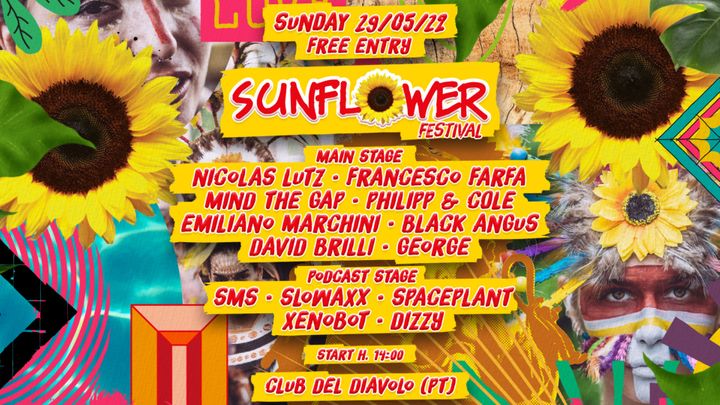 Cover for event: Sunflower @ Club Del Diavolo - Domenica 29 Maggio 2022