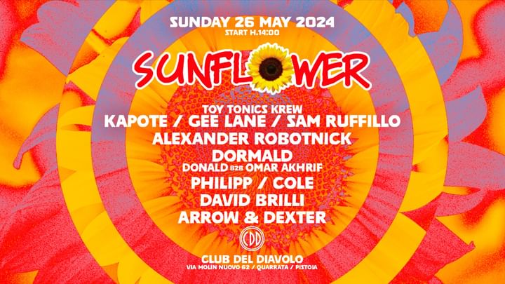 Cover for event: SUNFLOWER Opening Party @ CDD