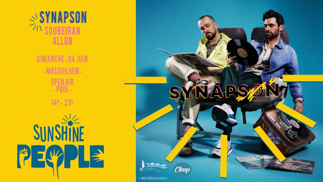 Sunshine People w/ Synapson  event cover