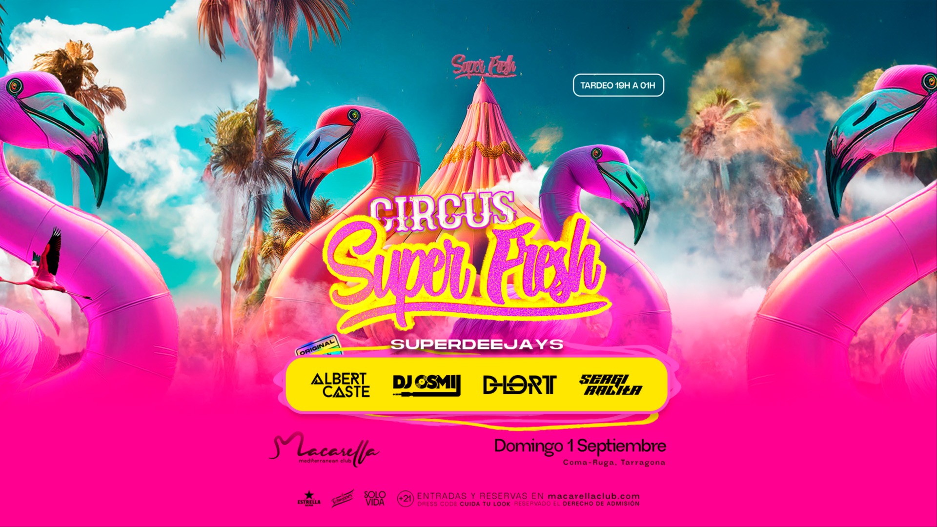 SUPER FRESH | DOMINGO 1 SEPTIEMBRE | TARDEO image