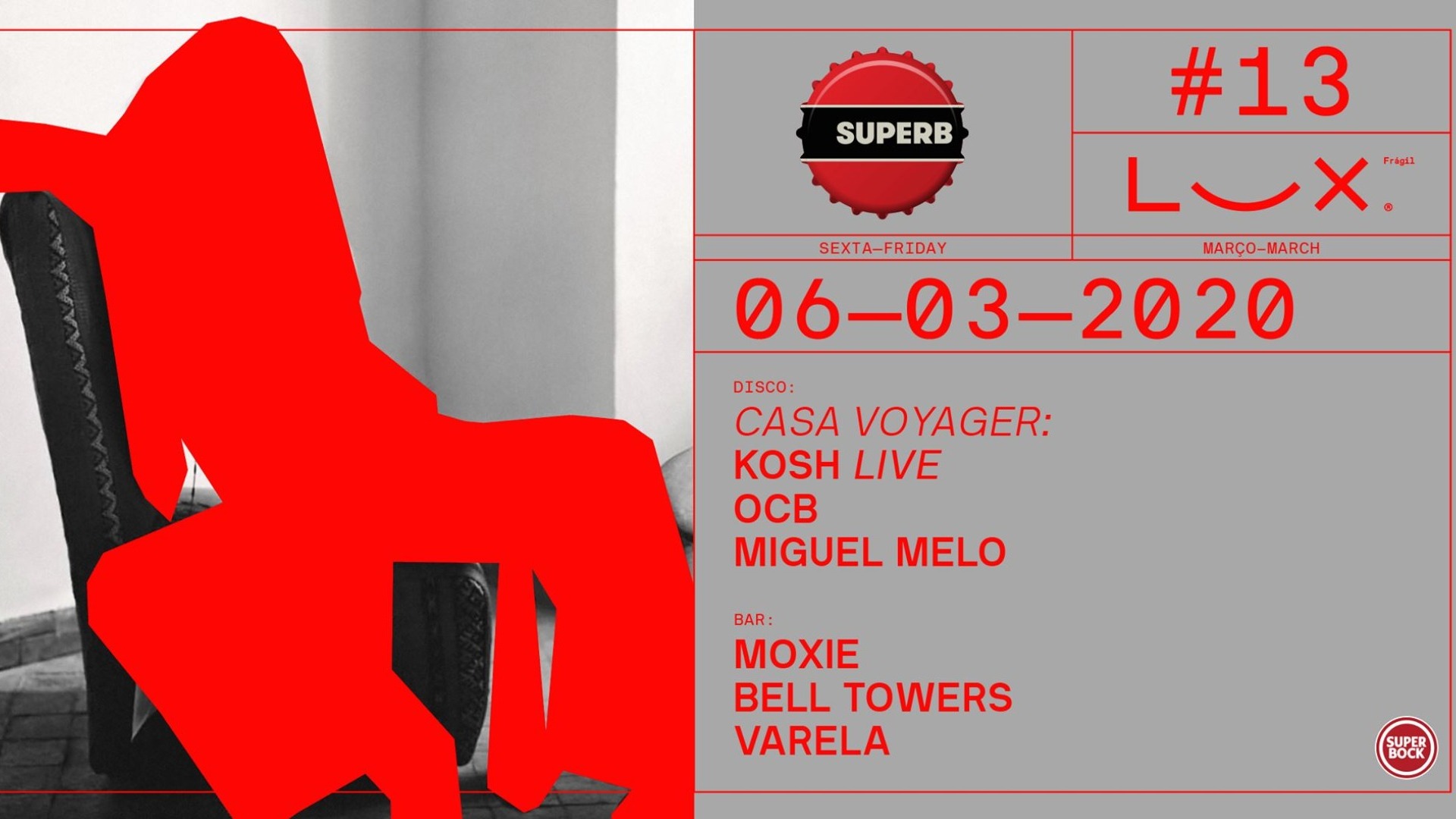 Superb: Kosh x OCB x Moxie x Bell Towers x Miguel Melo x varela image