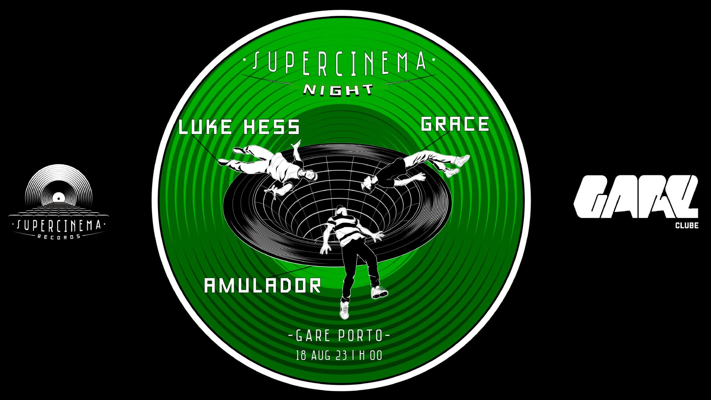 Supercinema Night * Luke Hess + Grace + Amulador  image